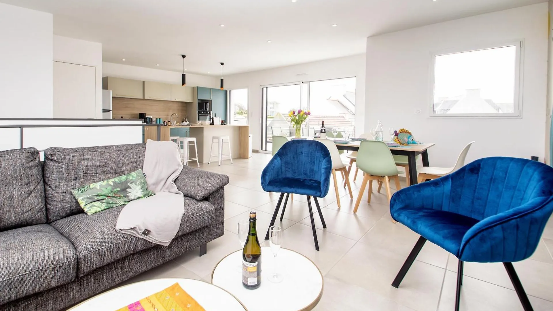 Holiday home Villa Azenor Bretagne Piscine Interieure Partagee Toute L'Annee 100M Plage Sibiril