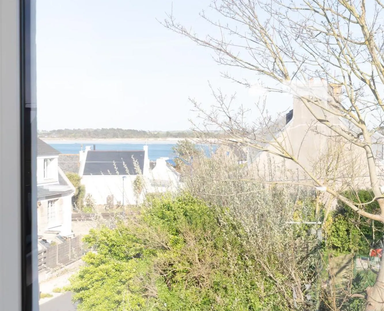 Villa Azenor Bretagne Piscine Interieure Partagee Toute L'Annee 100M Plage Sibiril